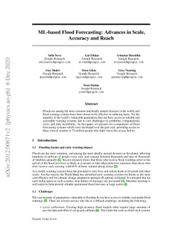 ML-based Flood Forecasting: Advances in Scale, Accuracy and Reach