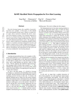 ReMP: Rectified Metric Propagation for Few-Shot Learning