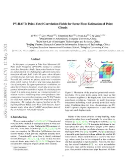 PV-RAFT: Point-Voxel Correlation Fields for Scene Flow Estimation of
  Point Clouds