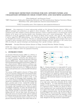 Intrusion Detection Systems for IoT: opportunities and challenges
  offered by Edge Computing and Machine Learning