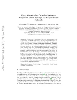 Every Corporation Owns Its Structure: Corporate Credit Ratings via Graph
  Neural Networks