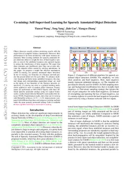 Co-mining: Self-Supervised Learning for Sparsely Annotated Object
  Detection