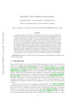 Recursive Tree Grammar Autoencoders