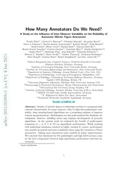 How Many Annotators Do We Need? -- A Study on the Influence of
  Inter-Observer Variability on the Reliability of Automatic Mitotic Figure
  Assessment