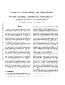 Learning to Fuse Asymmetric Feature Maps in Siamese Trackers