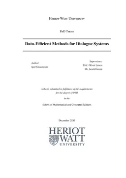 Data-Efficient Methods for Dialogue Systems
