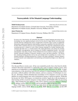 Neurosymbolic AI for Situated Language Understanding