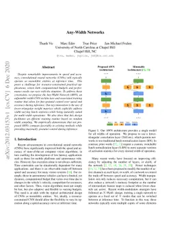 Any-Width Networks