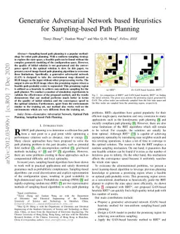 Generative Adversarial Network based Heuristics for Sampling-based Path
  Planning