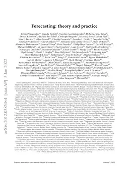 Forecasting: theory and practice