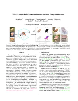 NeRD: Neural Reflectance Decomposition from Image Collections