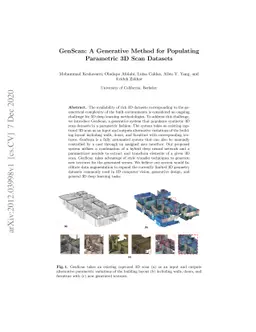 GenScan: A Generative Method for Populating Parametric 3D Scan Datasets