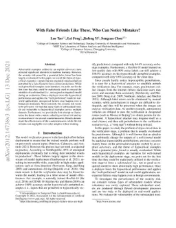 With False Friends Like These, Who Can Notice Mistakes?