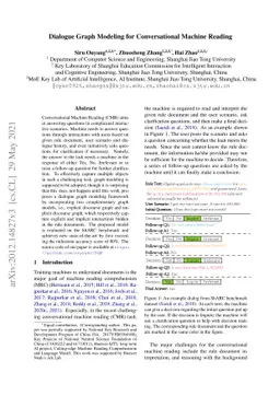 Dialogue Graph Modeling for Conversational Machine Reading