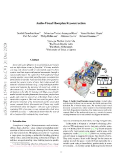 Audio-Visual Floorplan Reconstruction