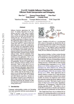 FastIF: Scalable Influence Functions for Efficient Model Interpretation
  and Debugging