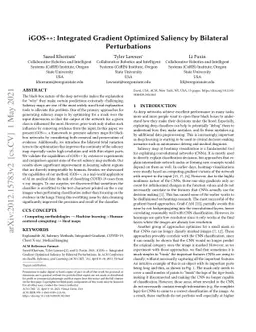 iGOS++: Integrated Gradient Optimized Saliency by Bilateral
  Perturbations