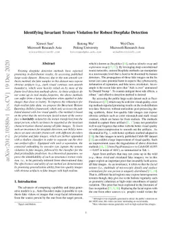 Identifying Invariant Texture Violation for Robust Deepfake Detection