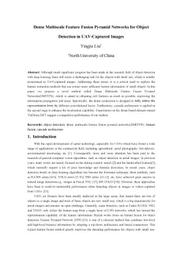 Dense Multiscale Feature Fusion Pyramid Networks for Object Detection in
  UAV-Captured Images