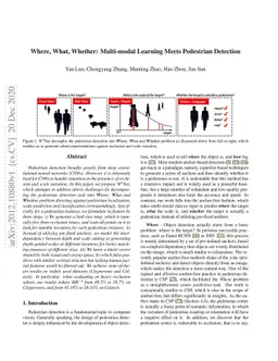 Where, What, Whether: Multi-modal Learning Meets Pedestrian Detection