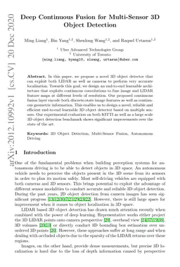 Deep Continuous Fusion for Multi-Sensor 3D Object Detection
