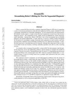 DynamicHS: Streamlining Reiter's Hitting-Set Tree for Sequential
  Diagnosis