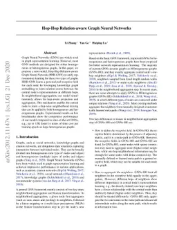 Hop-Hop Relation-aware Graph Neural Networks