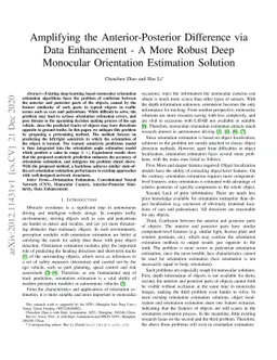 Amplifying the Anterior-Posterior Difference via Data Enhancement -- A
  More Robust Deep Monocular Orientation Estimation Solution