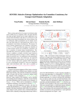 SENTRY: Selective Entropy Optimization via Committee Consistency for
  Unsupervised Domain Adaptation