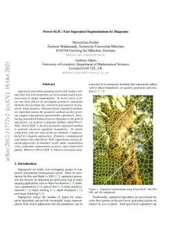 Power-SLIC: Fast Superpixel Segmentations by Diagrams