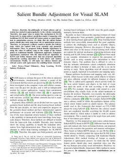 Salient Bundle Adjustment for Visual SLAM