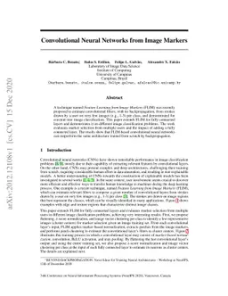 Convolutional Neural Networks from Image Markers