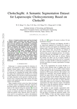 CholecSeg8k: A Semantic Segmentation Dataset for Laparoscopic
  Cholecystectomy Based on Cholec80
