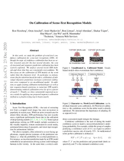 On Calibration of Scene-Text Recognition Models
