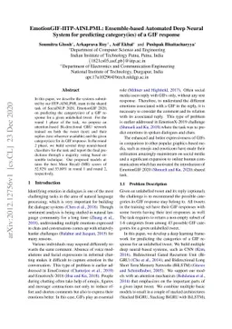 EmotionGIF-IITP-AINLPML: Ensemble-based Automated Deep Neural System for
  predicting category(ies) of a GIF response