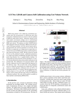 LCCNet: LiDAR and Camera Self-Calibration using Cost Volume Network