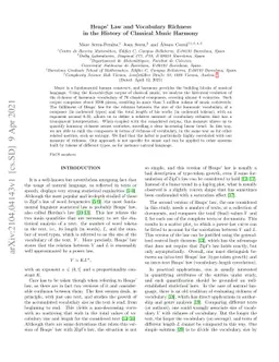 Heaps' Law and Vocabulary Richness in the History of Classical Music
  Harmony
