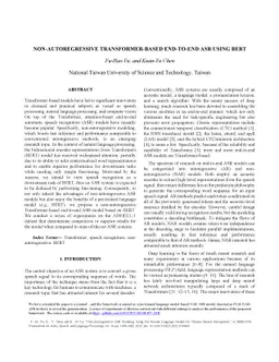Non-autoregressive Transformer-based End-to-end ASR using BERT