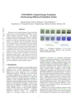 UNIT-DDPM: UNpaired Image Translation with Denoising Diffusion
  Probabilistic Models