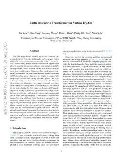 Cloth Interactive Transformer for Virtual Try-On
