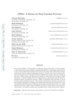 GPflux: A Library for Deep Gaussian Processes