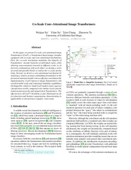 Co-Scale Conv-Attentional Image Transformers