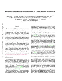 Learning Semantic Person Image Generation by Region-Adaptive
  Normalization