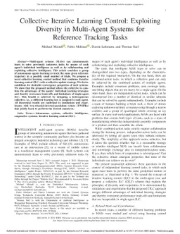 Collective Iterative Learning Control: Exploiting Diversity in
  Multi-Agent Systems for Reference Tracking Tasks