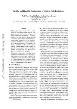 Faithful and Plausible Explanations of Medical Code Predictions