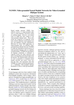 VGNMN: Video-grounded Neural Module Network to Video-Grounded Language
  Tasks