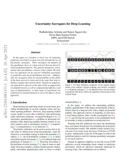 Uncertainty Surrogates for Deep Learning