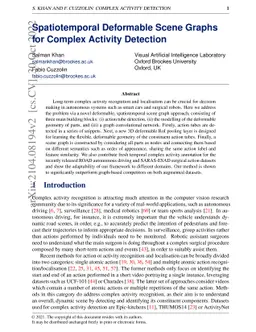 Spatiotemporal Deformable Scene Graphs for Complex Activity Detection