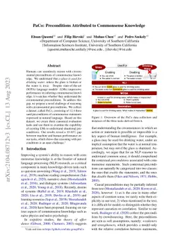 PaCo: Preconditions Attributed to Commonsense Knowledge