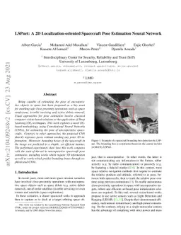 LSPnet: A 2D Localization-oriented Spacecraft Pose Estimation Neural
  Network